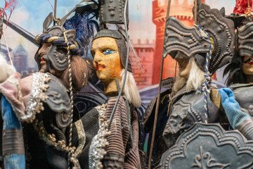 Traditional Sicilian puppets