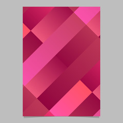 Obraz premium Modern geometrical trendy colorful diagonal rectangle flyer background - abstract vector brochure template graphic