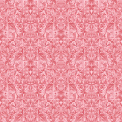 Polygonal geometrical floral triangle pattern background - color abstract gradient vector design