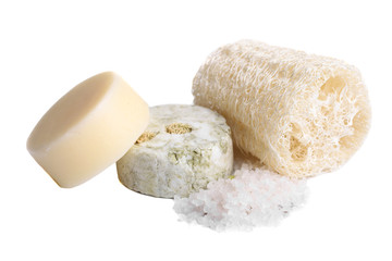 natural solid shampoo and hair conditioner
