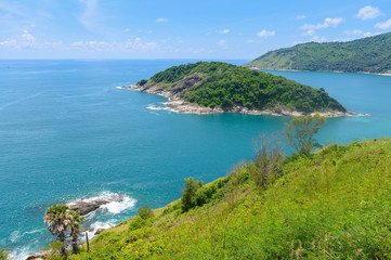 Leam Promthep the sunset view point of Phuket Thailand