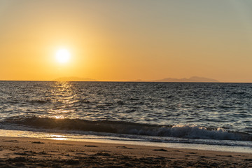Rodia Beach in Messina - View of the Aeolian islands in Messina