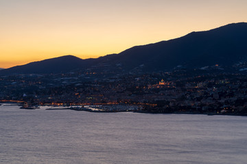 Italian Riviera, Sanremo by night