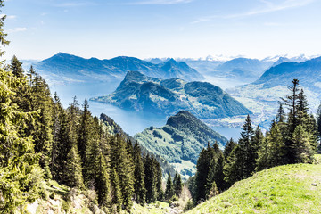 Vierwaldstättersee, Lake Lucerne, Bürgenstock, Zentralschweiz, Luzern, Schweiz, Europa
