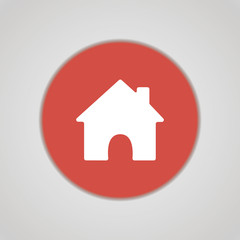 home icon house vector illustration on white background