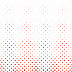 Geometric dot pattern - vector winter background graphic design with circles