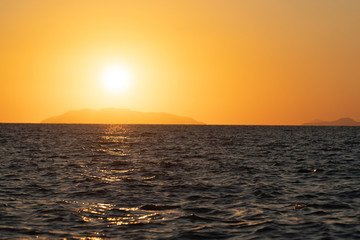 Rodia Beach in Messina - View of the Aeolian islands in Messina
