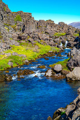 Fototapeta na wymiar Iceland, natural wonders and traditions