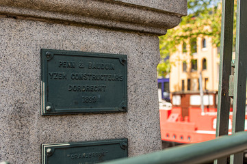 Obraz premium Oranjebrug Amsterdam