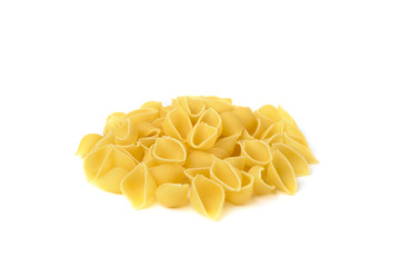 Pasta isolated on white background.