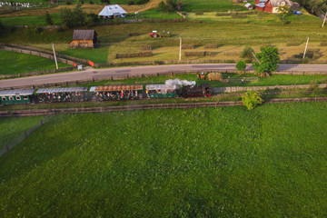 Steam Train in Bucovina