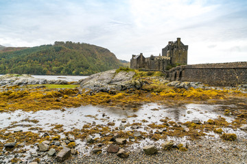Scenic Castle in Autumn 