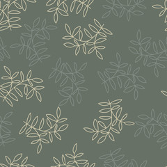 Seamless colorful design stylized plants and flowers. The design is perfectly suitable for clothes design, children s decoration, wallpaper and backgrounds.