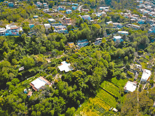 hundrets of houses in the green environmenthundrets of houses in the green environment