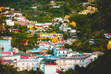 hundrets of colorful houses in the mountainshundrets of colorful houses in the mountains
