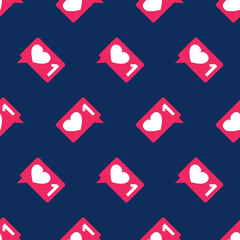 love icon web pattern design