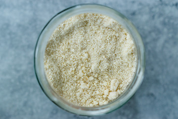 Almond Flour in Jar / Glass Bowl. Ready to Use.