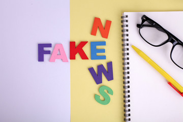 fake news word concept