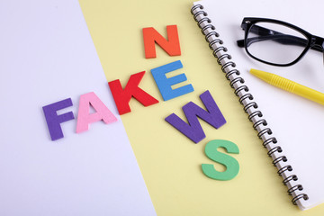 fake news word concept