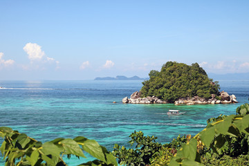 Beautiful sea in the south of Thailand