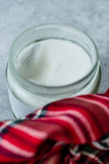 Coconut Oil in Jar / Glass Bowl Ready to Use.