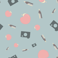 Vector illustration of math symbols.