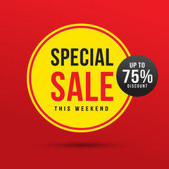Sale and special offer tag, price tags, Sales Label, Vector illustration.
