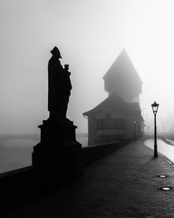 Nebelstimmung Konstanz am Bodensee