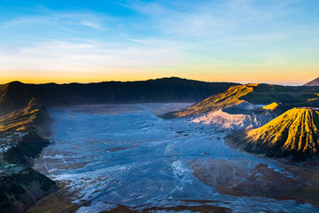 Mount Bromo volcano, in East Java, Indonesia.