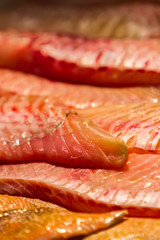 Rose fish (Sebastes norvegicus) meat