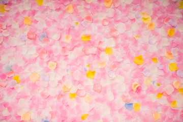 Abstract background of petals