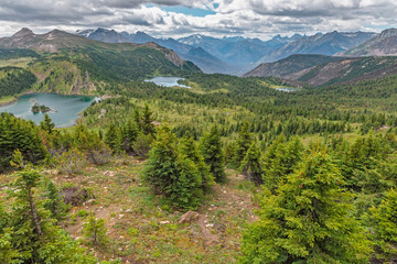 Rock Isle Lake in Mount Assiniboine Provincial Park, Canada
