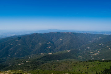 Turo de l’Home valley, natural park of Montseny in Catalonia, Spain