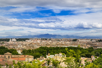 Fototapeta premium panorama of Rome, Italy