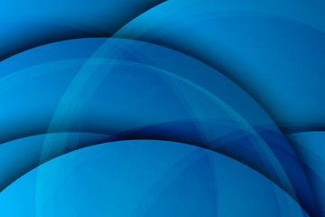 Abstract blue background, circular overlay