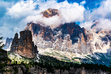 hiking in the dolomites one