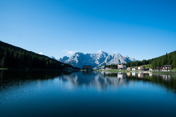 lake in mountains