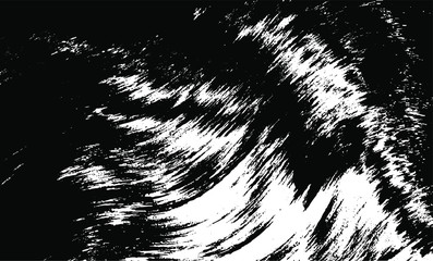 Vector brush sroke texture. Distressed uneven grunge background. Abstract distressed vector illustration. Overlay over any design to create interesting effect and depth. Black isolated on white. EPS10