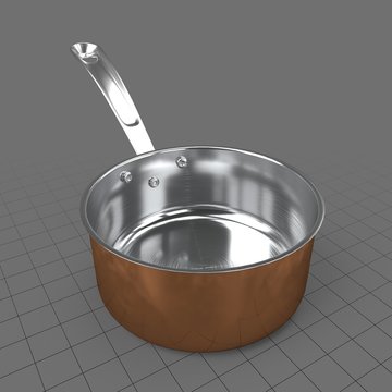 Copper saucepan 3