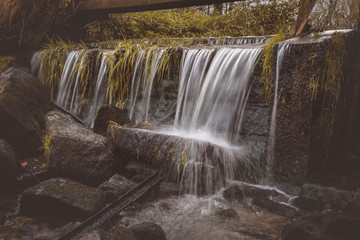 Fototapeta premium Waterflow, Schleuse