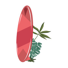 tropical summer relax holiday cartoon