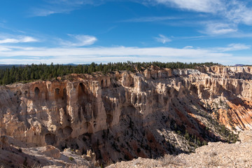 Fototapeta na wymiar Scenic view into Bryce Canyon, UT