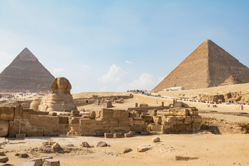 pyramids of giza in egypt