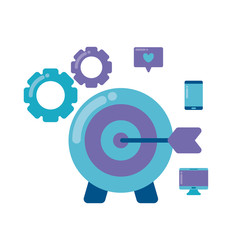 social media marketing with target