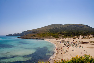 Beautiful mediterranean scene on Mallorca, Spain