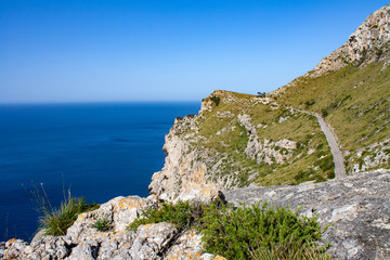 Beautiful mediterranean scene on Mallorca, Spain