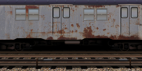 Subway train car