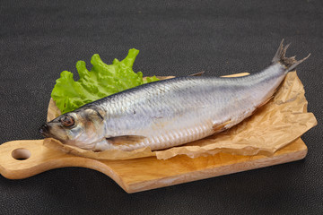 Salted herring fish