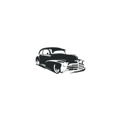 icon classic  car logo designs