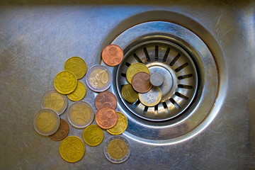Money down the drain
